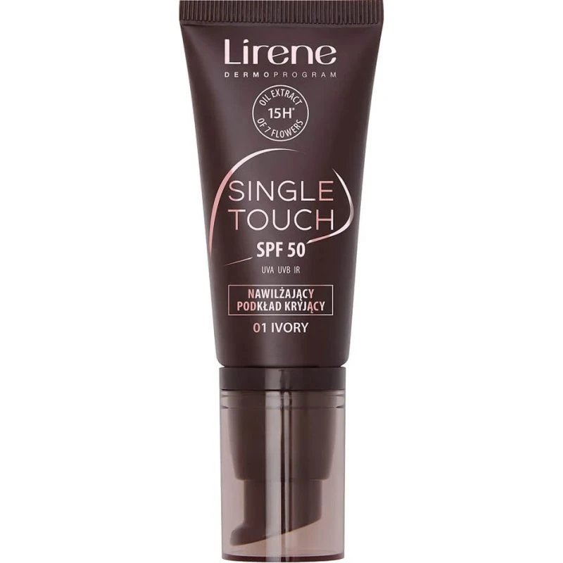 Lirene Single Touch Fondotinta Idratante SPF50 - Avorio