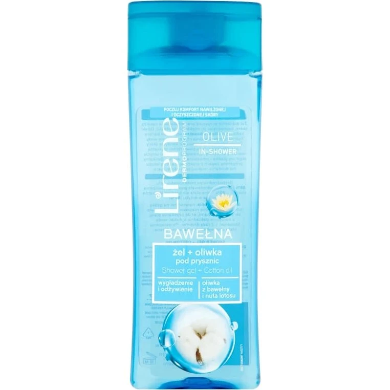 Lirene Gel Doccia Emolliente Olive Cotton Oil 250 ml