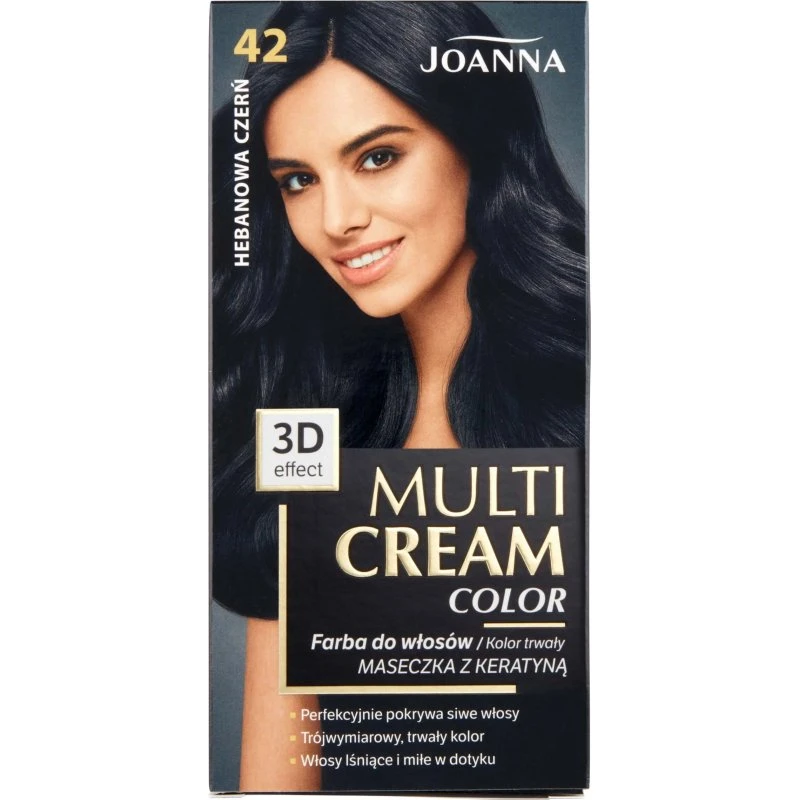 Joanna Multi Cream Color Tinta per capelli 42 Nero Ebano