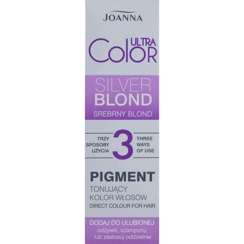 Joanna Ultra Color Pigmento Tonalizzante Biondo Argento 100 ml