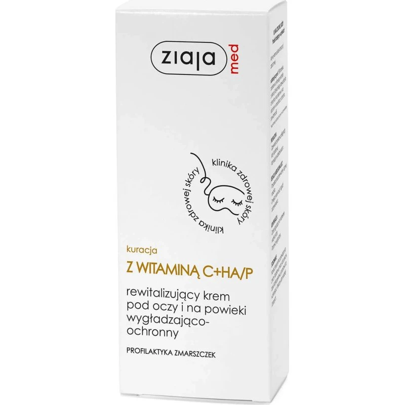 Ziaja Med Siero Contorno Occhi con Vitamina C e Acido Ialuronico 15 ml