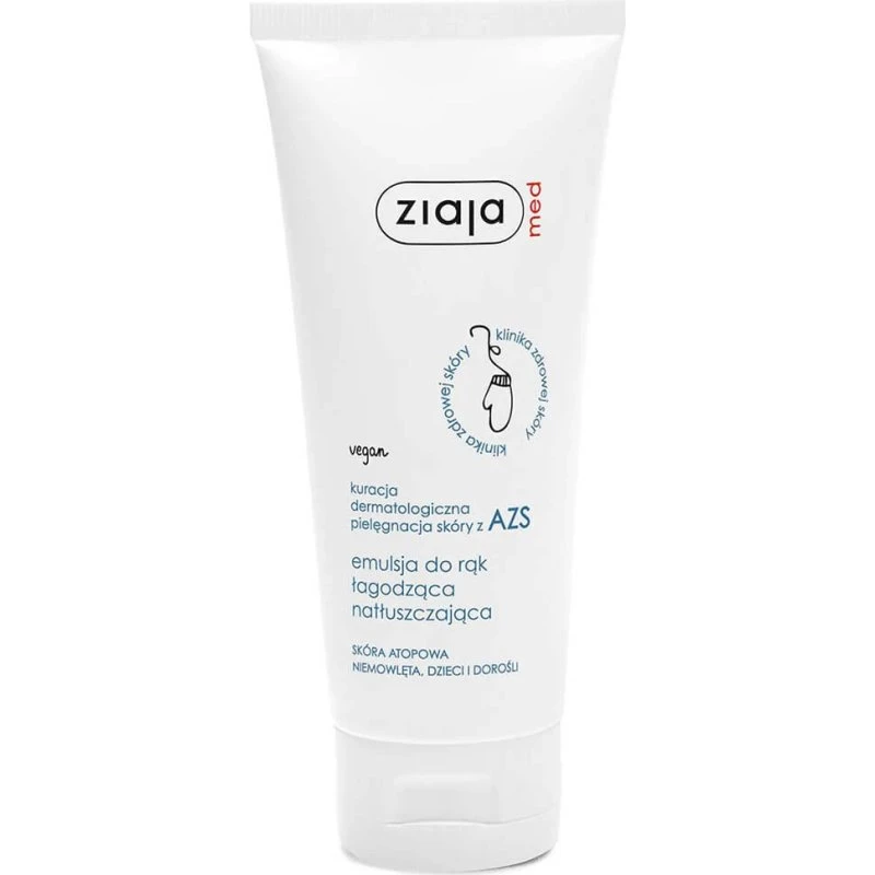 Ziaja Med Emulsione Idratante Mani per Pelli Atopiche, 100 ml