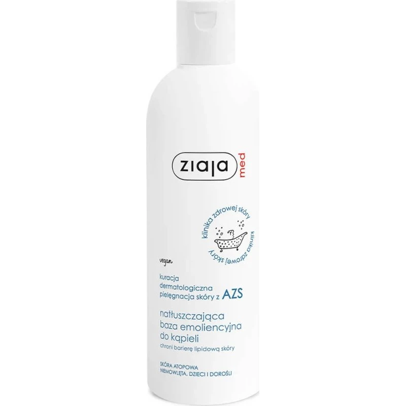 Ziaja Med Base Bagno Emolliente e Idratante per Pelle Atopica 270 ml