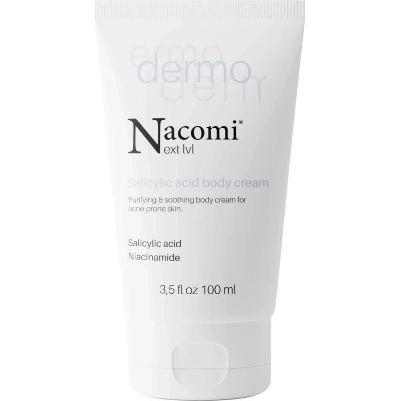 Nacomi Next Level Crema Corpo con Acido Salicilico e Niacinamide 100ml