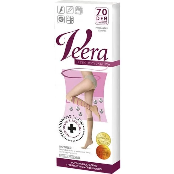 Veera Gambaletti a Compressione 70 DEN Nero Taglia 1/2