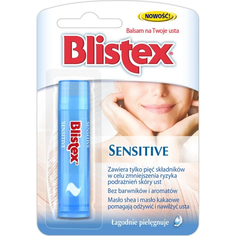 Blistex Sensitive Balsamo per Labbra Idratante - 4,25 g