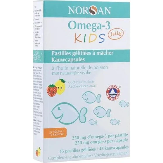 Norsan Omega 3 Kids 45 Caramelline Gommose
