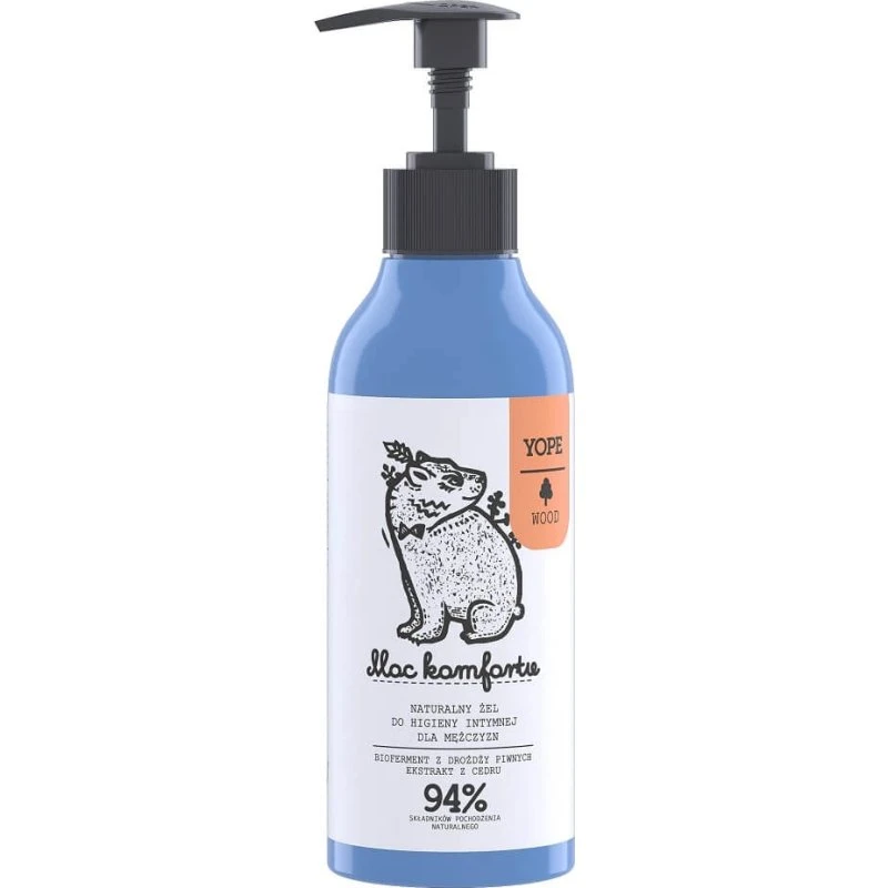 Yope Gel Naturale Igiene Intima Maschile Moc Komfortu 300ml