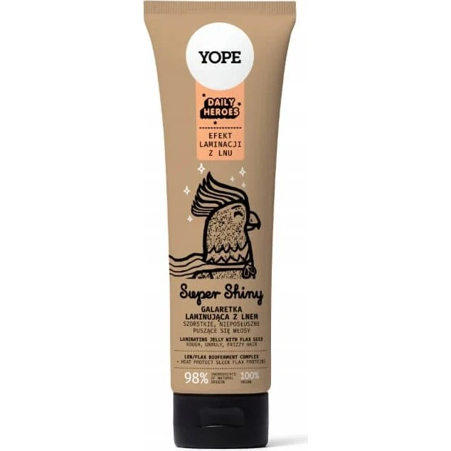 Yope Daily Heroes Super Shiny Gelatina Laminante per Capelli