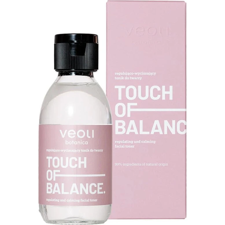 Veoli Botanica Touch Of Balance Tonico Viso Regolatore e Calmante 150 ml