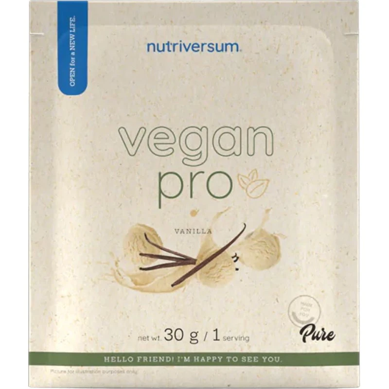 Nutriversum Pea & Rice Vegan Protein Nocciola (500g)