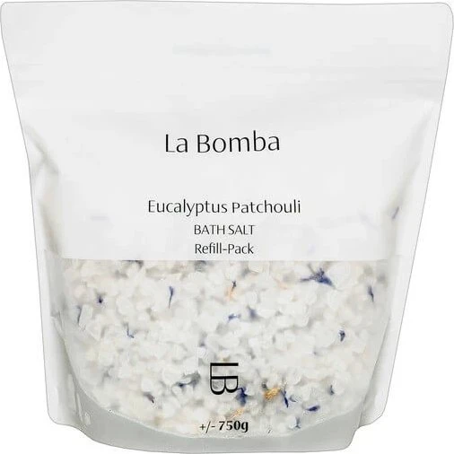 La Bomba Sali da Bagno Eucalipto e Patchouli Ricarica 750g