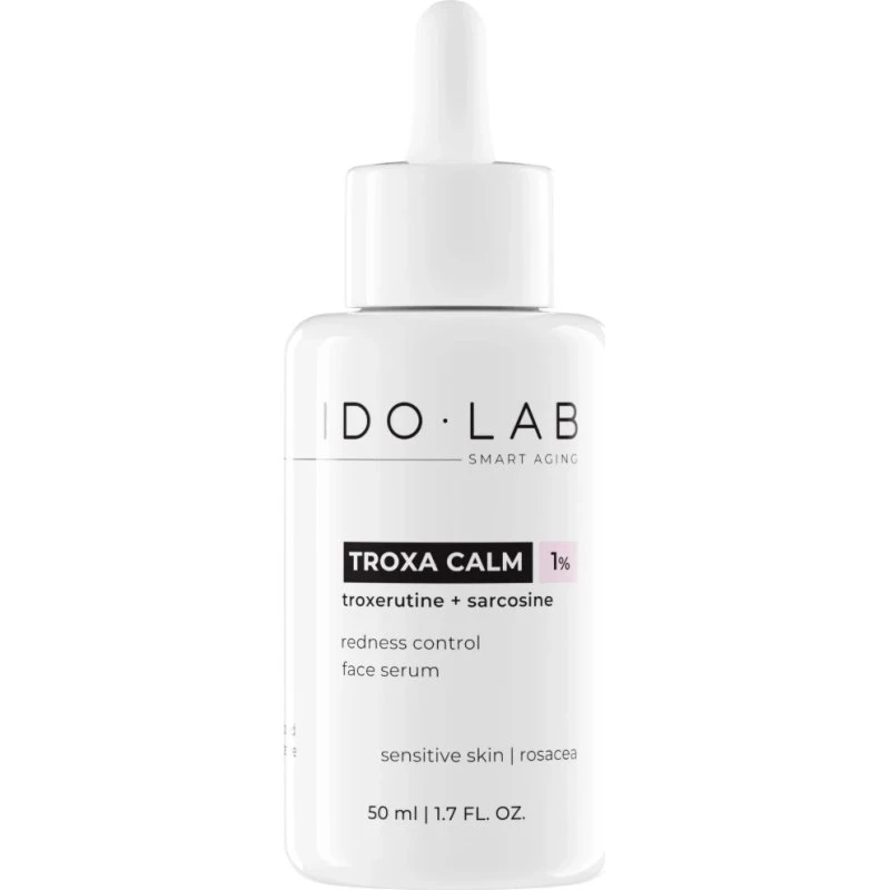 Ido Lab Troxa Calm Siero per pelli vascolari e sensibili, 30 ml