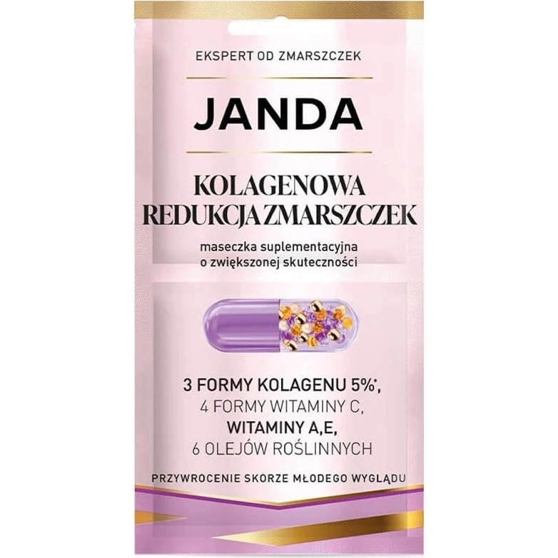 Janda Maschera Supplementare Riduzione Rughe al Collagene
