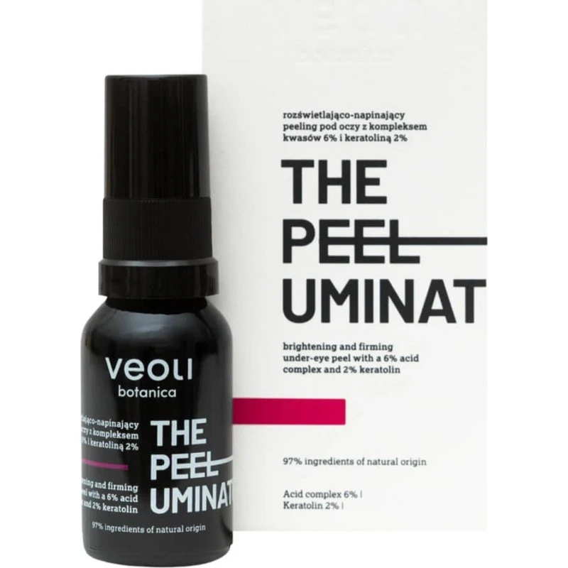 Veoli Botanica The Peeluminator Peeling Illuminante Contorno Occhi