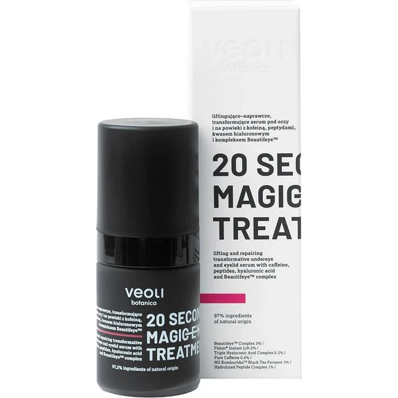 Veoli Botanica 20 Seconds Magic Eye Treatment, Siero Lifting 15 ml