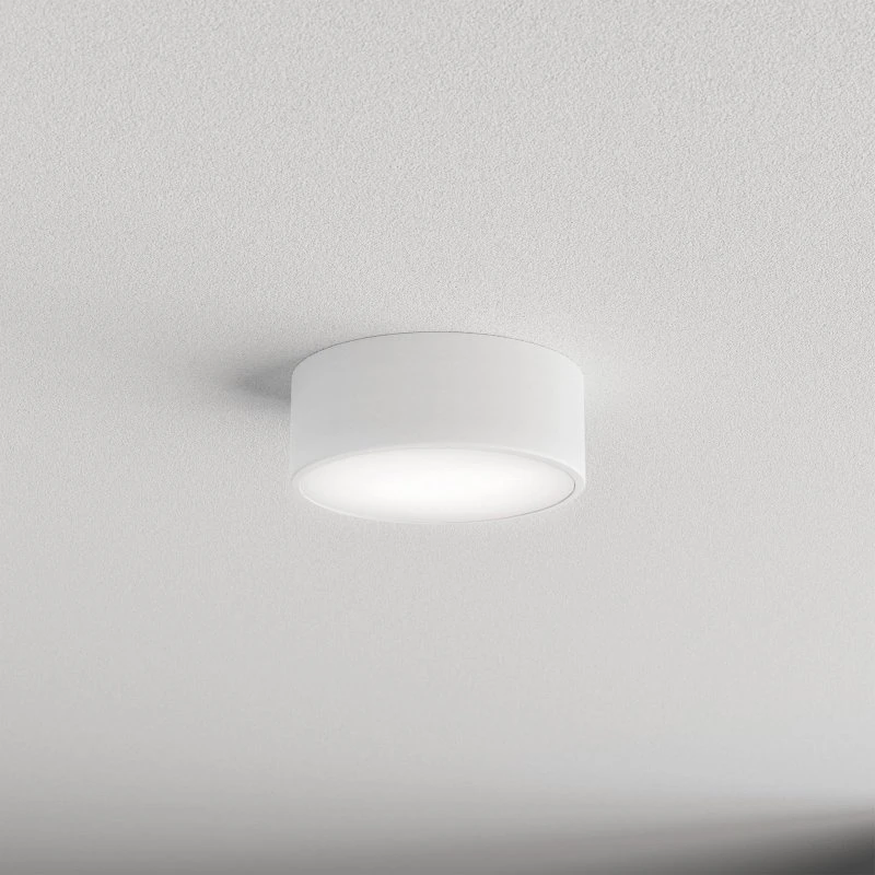 TEMAR LIGHTING Plafoniera Cleo Bianca Ø 20 cm E27