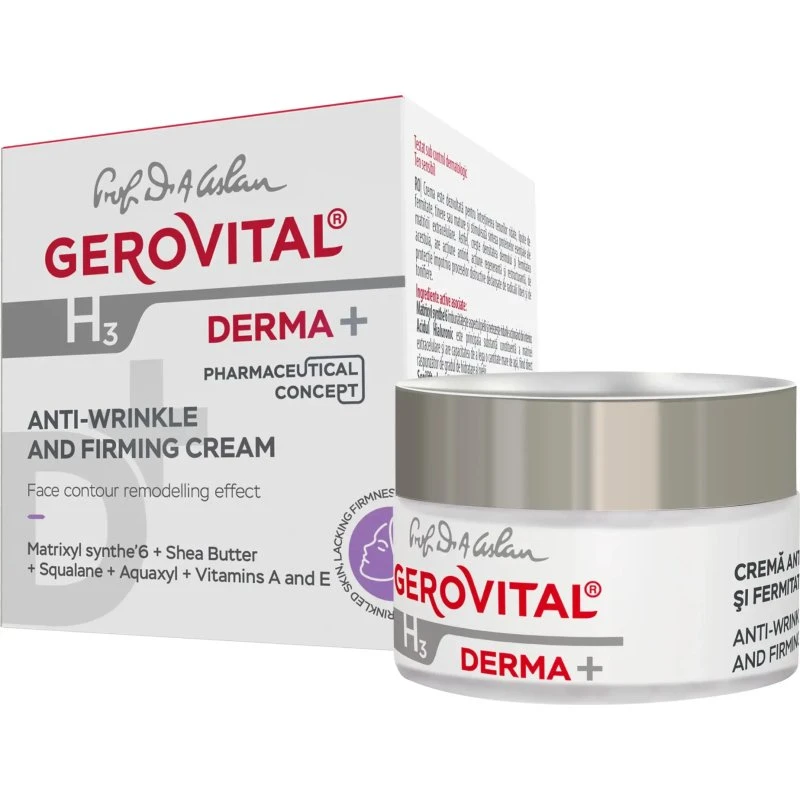 Farmec Gerovital H3 Derma+ Crema Antirughe e Rassodante 50 ml