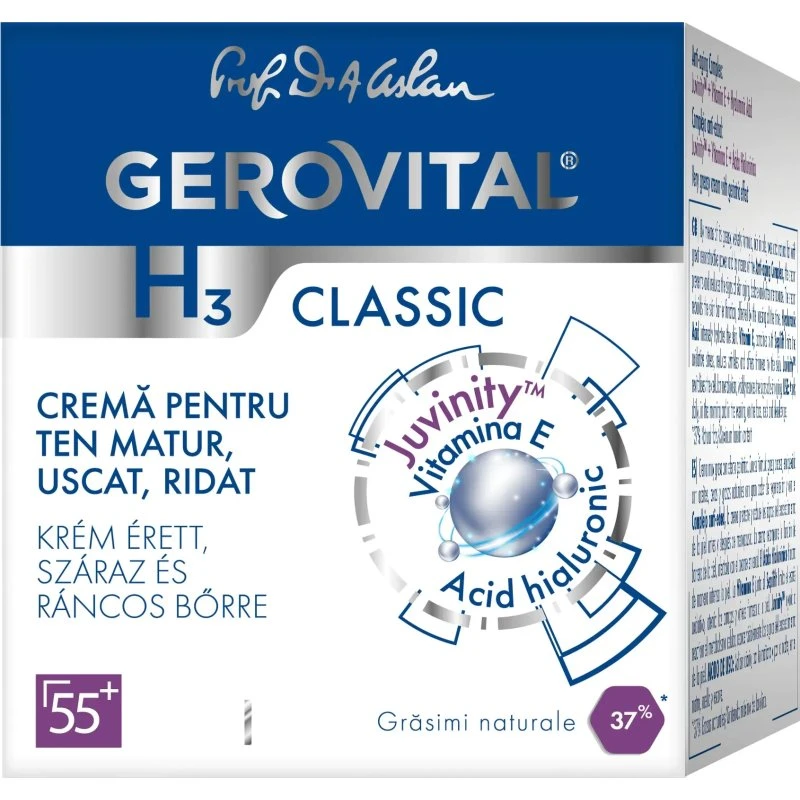 Farmec Gerovital H3 Classic Crema Pelle Matura e Secca 50 ml