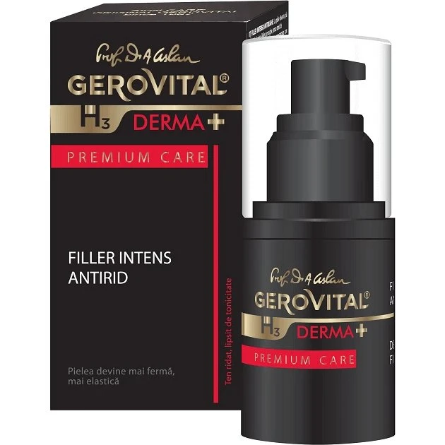 Gerovital H3 Derma+ Premium Care Filler Intenso Antirughe, 15 ml