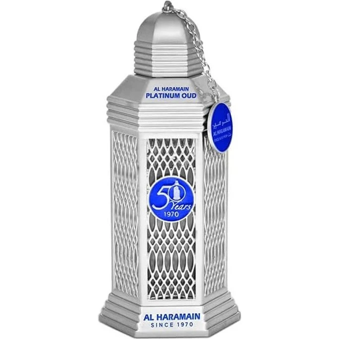 Al Haramain 50 Years Platinum Oud Eau de Parfum 100ml