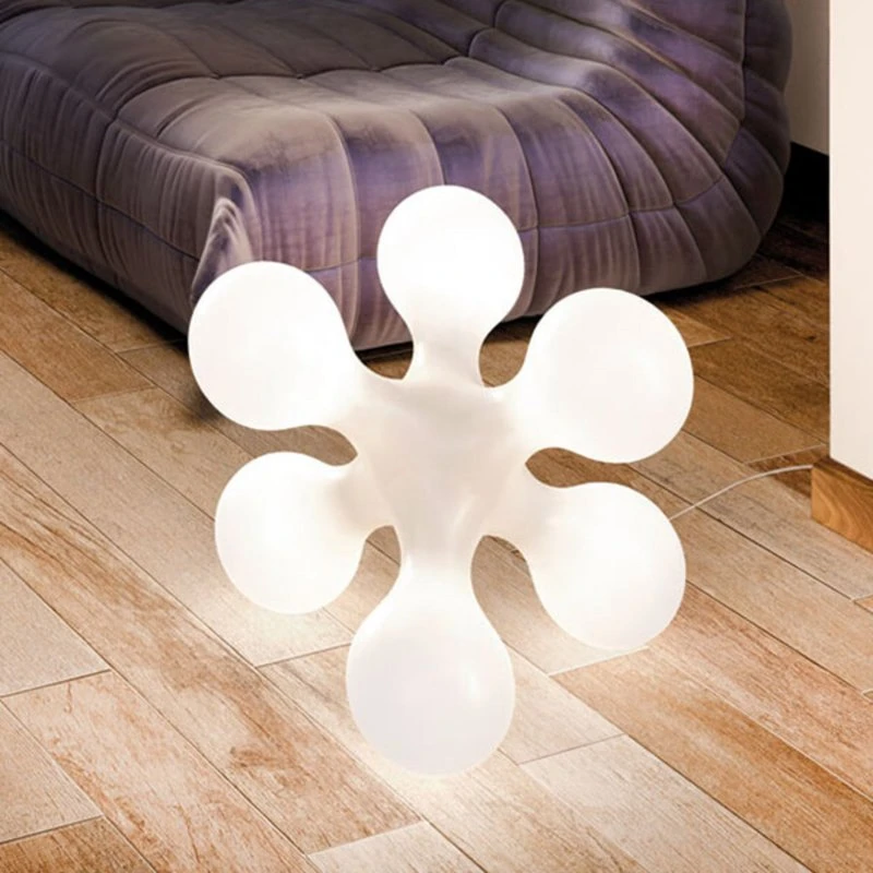 KDLN Lampada da Tavolo Atomium Bianca Ø 58 cm