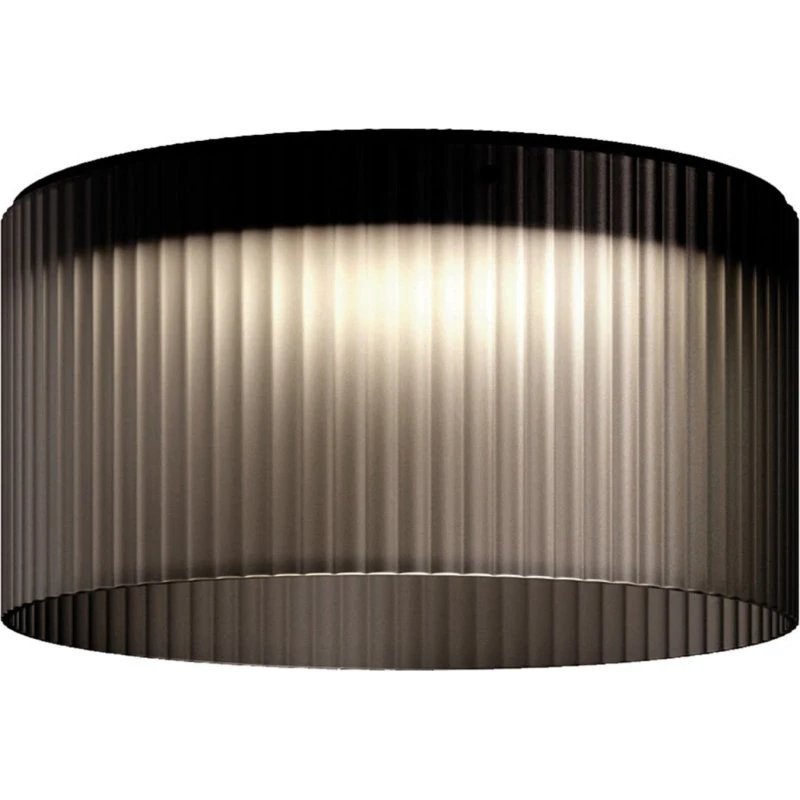 Kundalini Giass 50 Plafoniera LED Fumé Grigio - Vetro