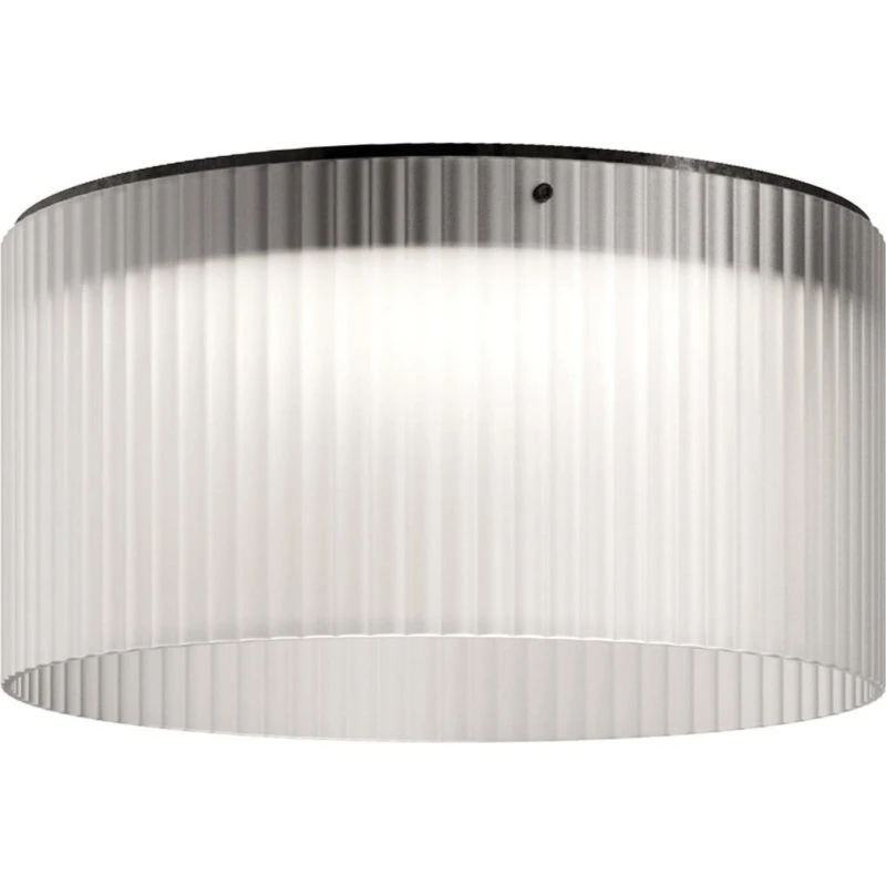 Kundalini Giass 50 Plafoniera LED in Vetro Bianco