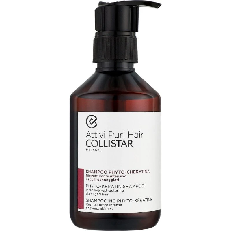 Collistar Shampoo Ristrutturante Phyto-Keratin per Capelli Danneggiati 250 ml