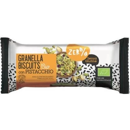 BiotoBio Biscotti al Pistacchio Bio Senza Glutine, 24 g