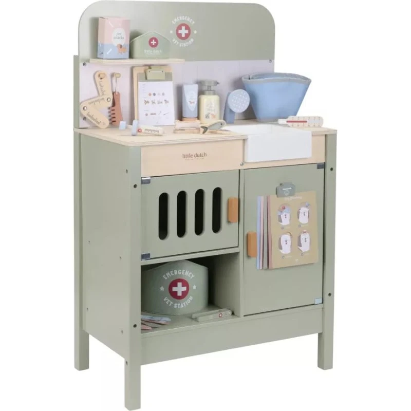 Little Dutch Banco da Veterinario in Legno