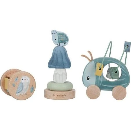 Little Dutch Forest Friends Set Regalo in Legno