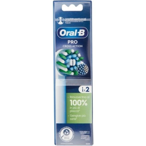 Oral-B Testine Ricambio CrossAction 2 pz