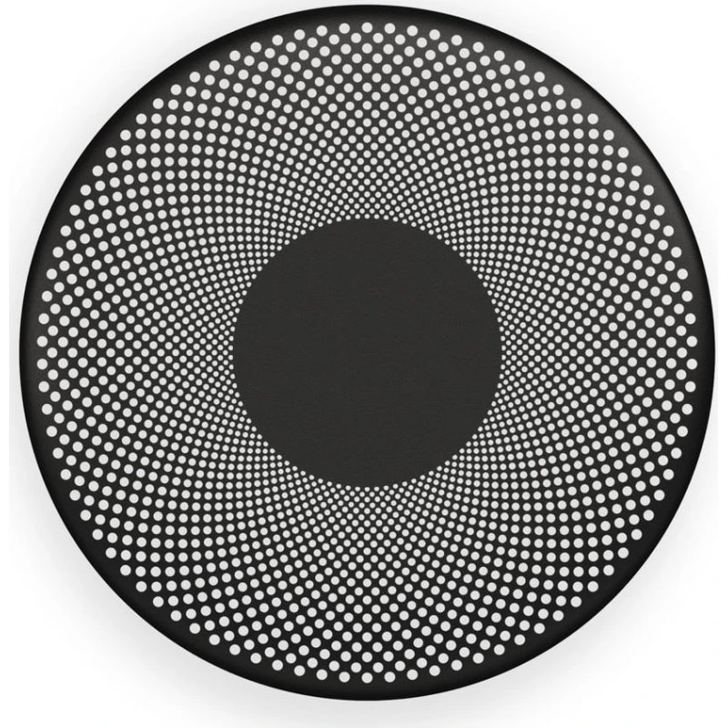 Northern Applique a LED Glint, Nero Opaco, Ø 25 cm
