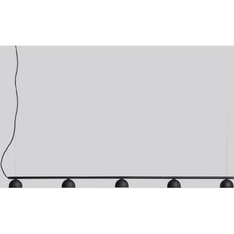 Northern Blush Lampada a Sospensione LED 5 Luci - Nero