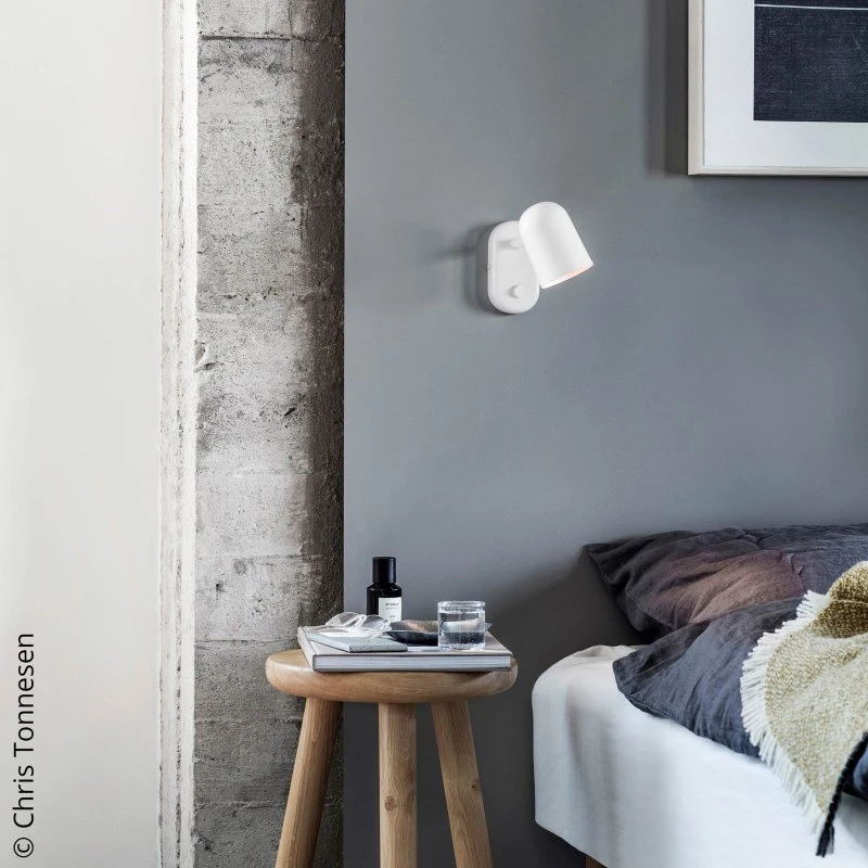 Northern Buddy wall Applique Dimmerabile Bianca
