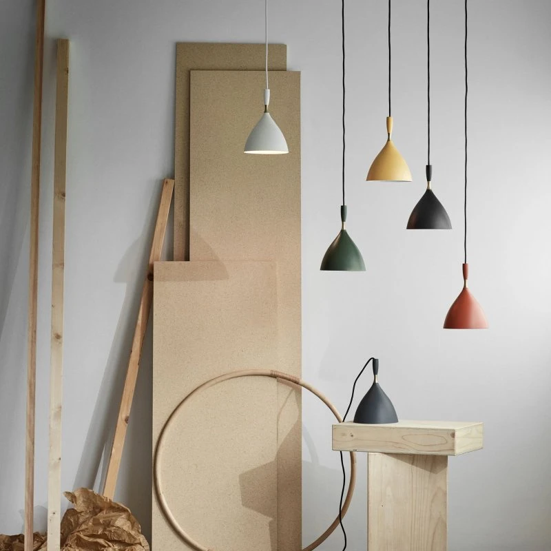 Dokka Lampada a Sospensione Northern Grigio Scuro