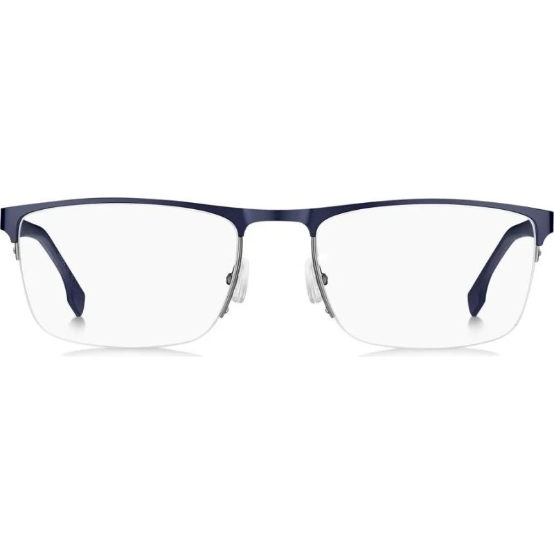 Boss 1487 Occhiali da Vista Uomo Blu Geometrici