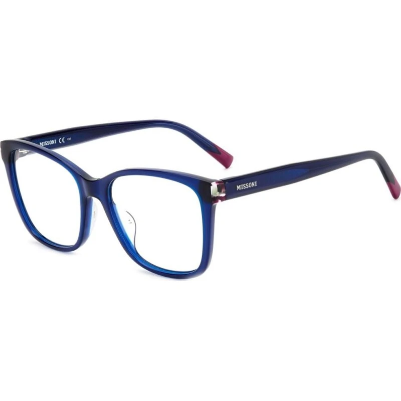 Missoni MIS 0135/G Occhiali da Vista Donna Blu Squadrati