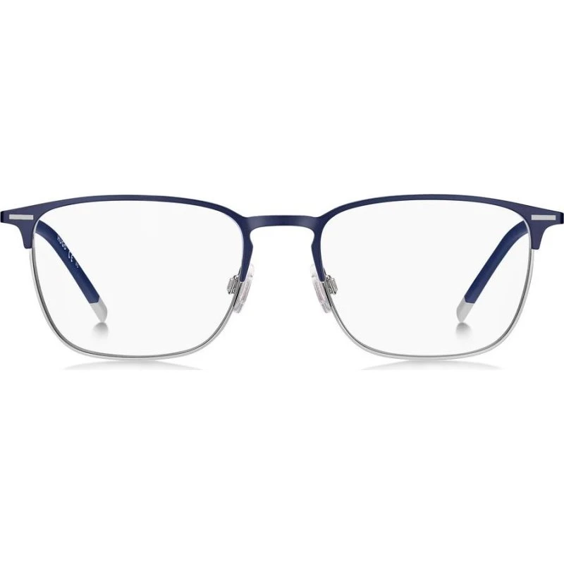 Hugo Boss Occhiali da Vista HG 1235 Blu Argento Squadrati