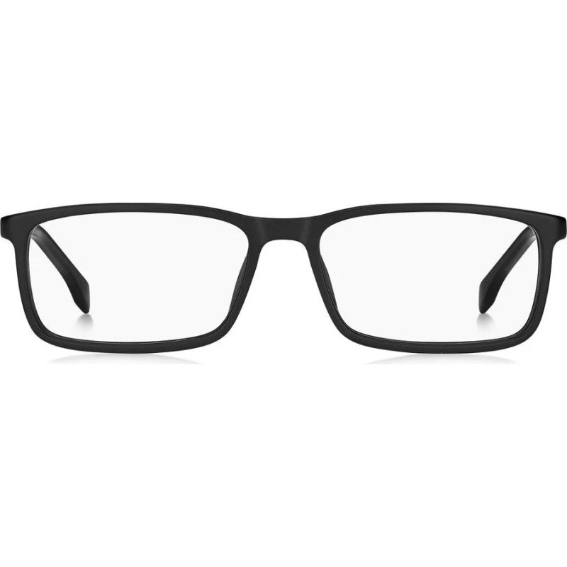 Boss 1493 Occhiali Da Vista Uomo Quadrati Nero Acetato