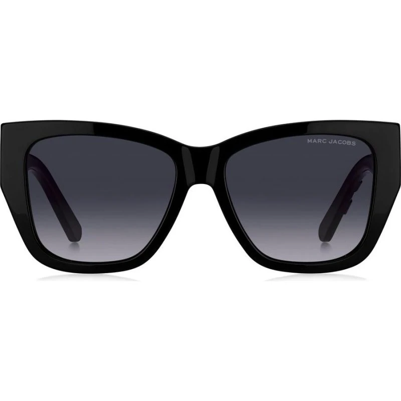 Marc Jacobs Marc 695/S Occhiali da Sole Quadrati Nero/Grigio