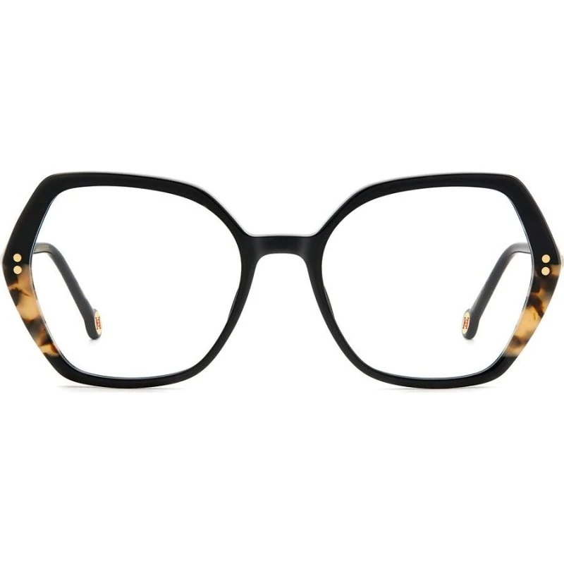 Carolina Herrera HER 0205 Occhiali da Vista Donna Nero Geometrico