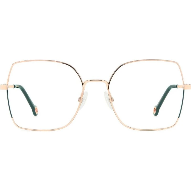 Carolina Herrera HER 0206 Occhiali da Vista Donna Verde Squadrati