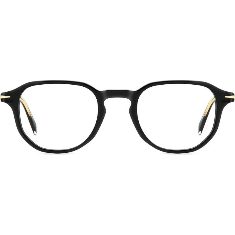 David Beckham DB 1140 Occhiali da Vista Uomo Neri Geometrici
