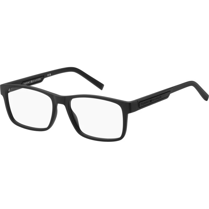 Tommy Hilfiger TH 2091 003 Occhiali da Vista Squadrati Nero Opaco