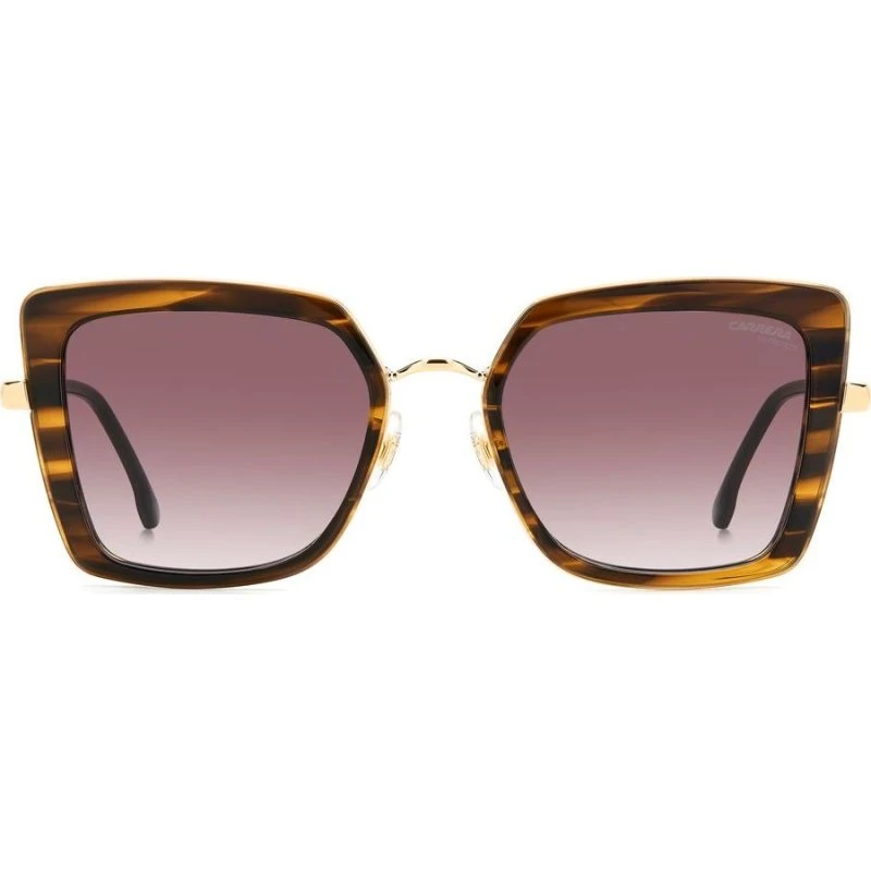 Carrera 3031/S Occhiali da Sole Donna Farfalla Marrone Rosa