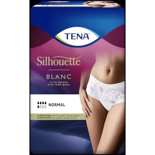 Tena Silhouette White Pannolini a Mutandina Medium - 12 Pezzi