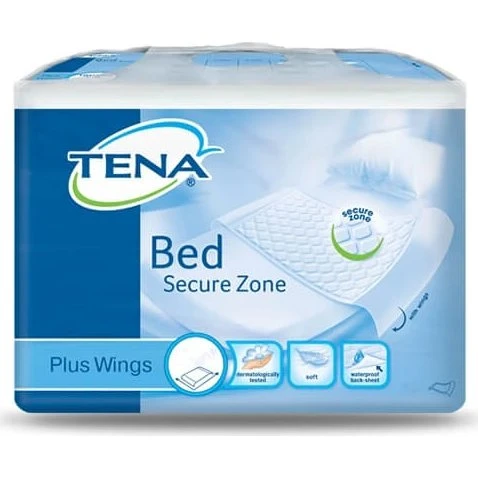 Tena Bed Secure Zone Plus Wings Traverse 80x180 cm 20 Pezzi