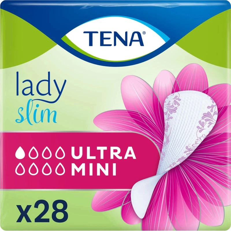 Tena Lady Slim Ultra Mini - Solette urologiche, 28 pz